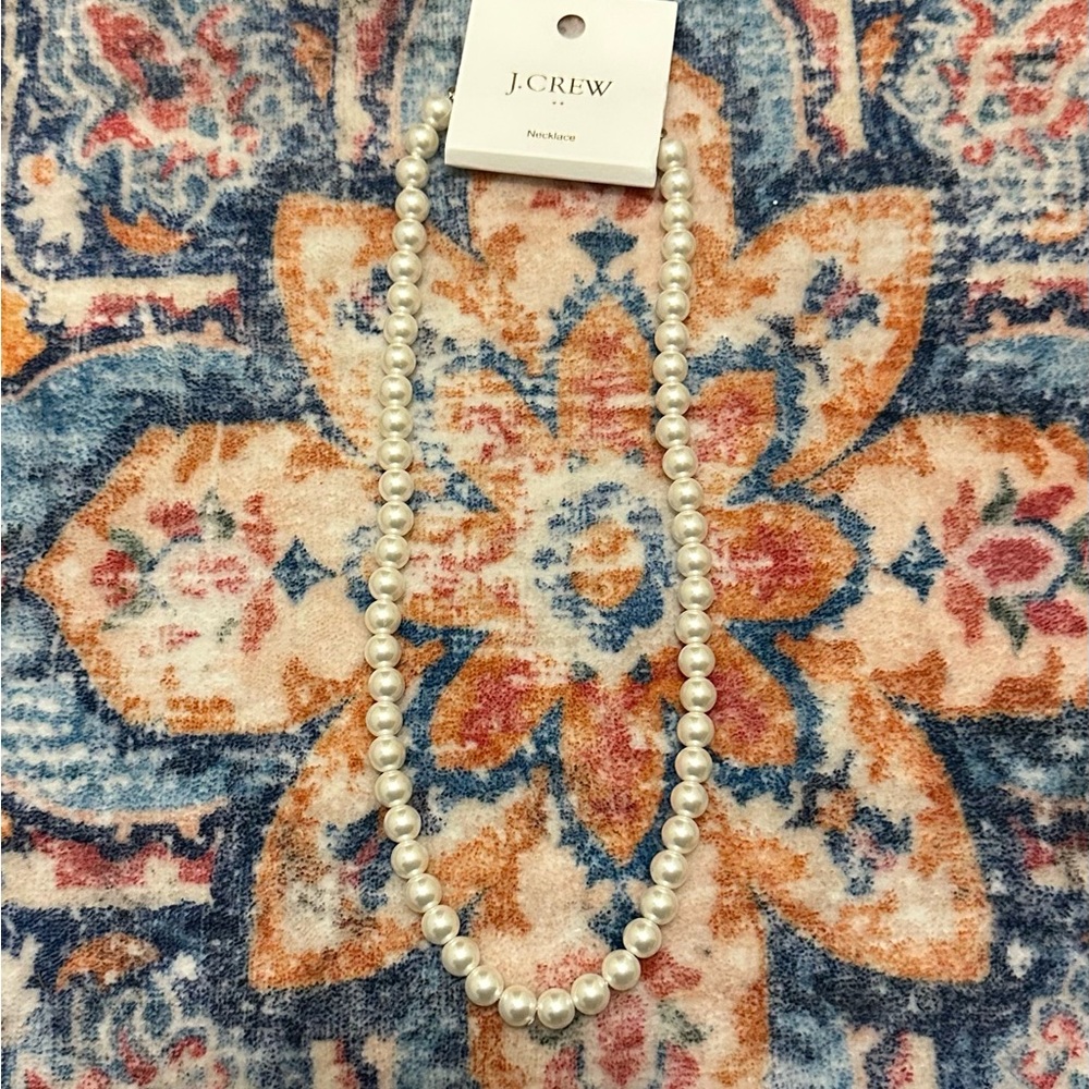 J. Crew Classic Pearl Necklace